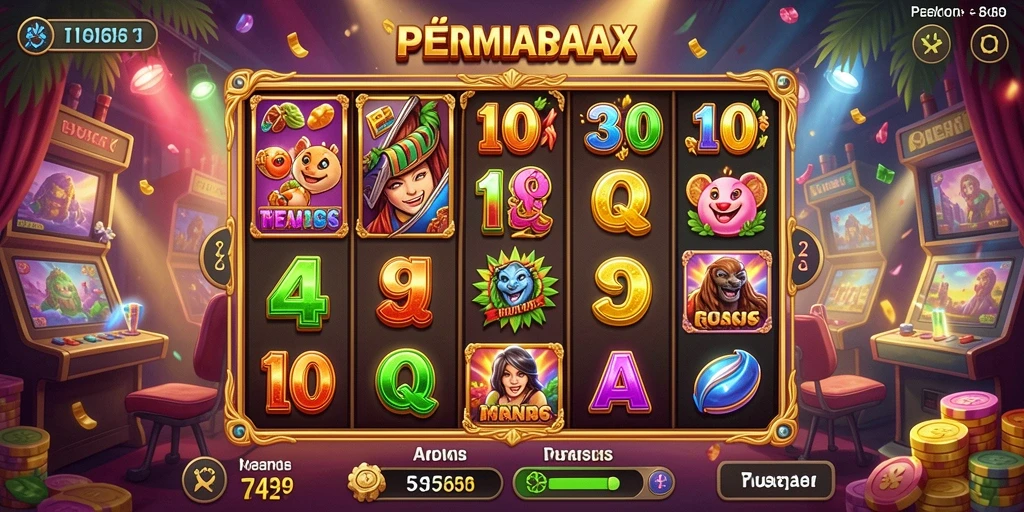 Tampilan gameplay menarik dari permainan Slot 8II.