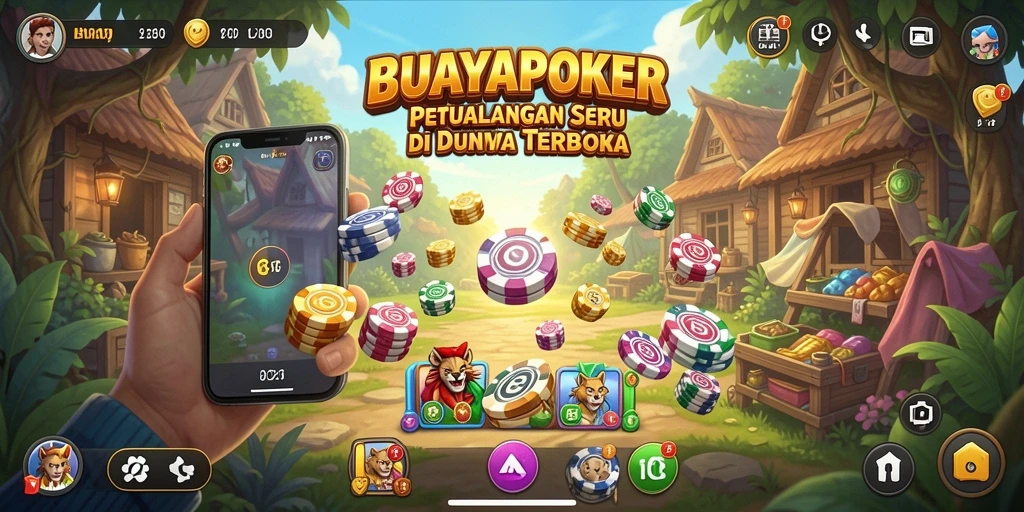 Gameplay seru di dunia terbuka BUAYAPOKER.