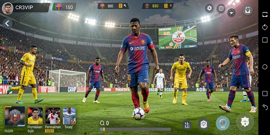 Tampilan menarik gameplay <strong>CR7VIP</strong> yang penuh strategi dan tantangan.