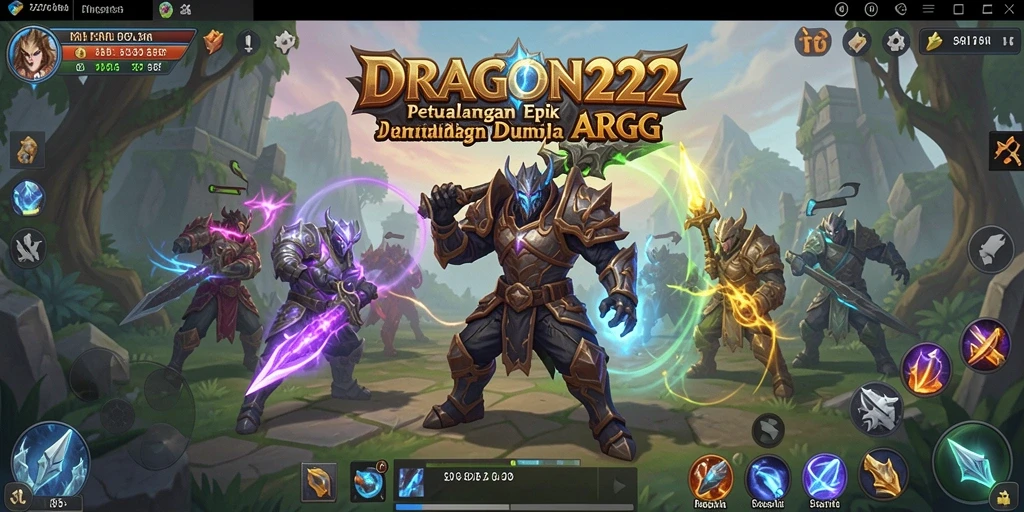 Tampilan seru dari gameplay epik DRAGON222 dengan pertarungan yang mendebarkan.