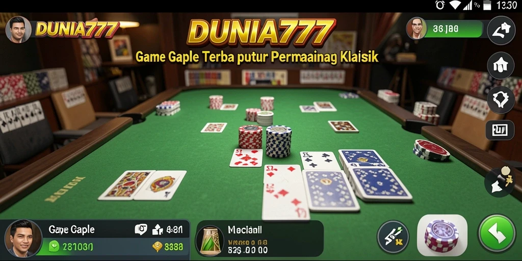 Tampilan menarik dari gameplay DUNIA777 yang seru.