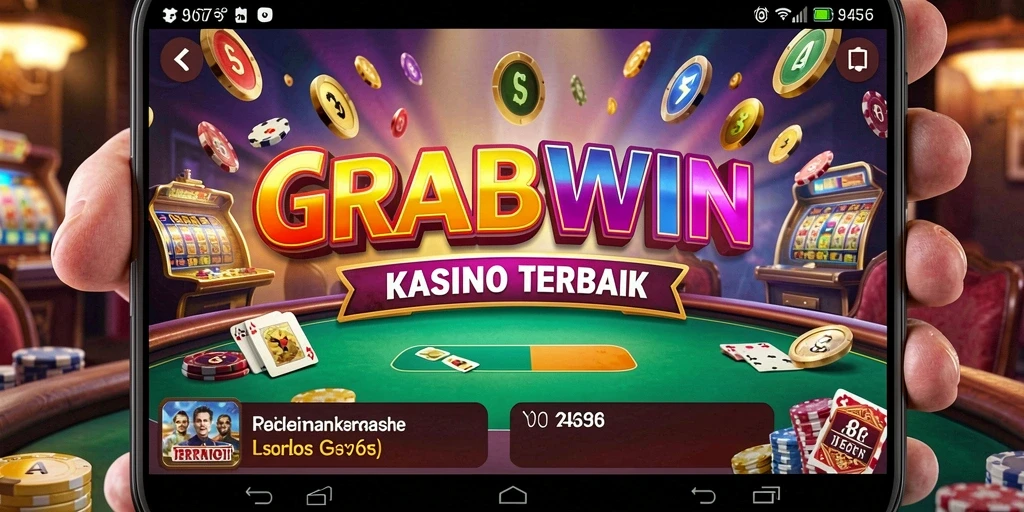 Tampilan gameplay yang mendebarkan di GRABWIN dengan suasana Kasino.