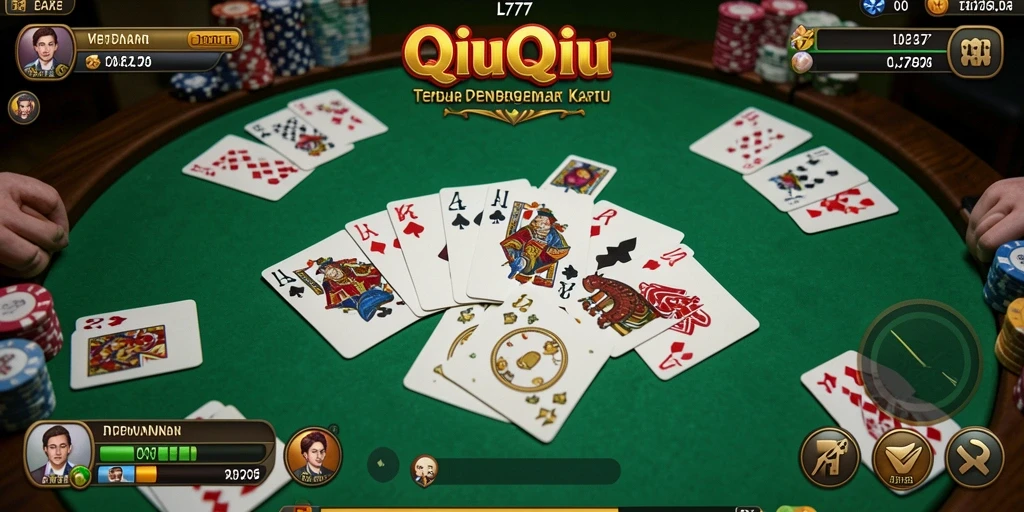 Tampilan menarik saat bermain QiuQiu di L777.