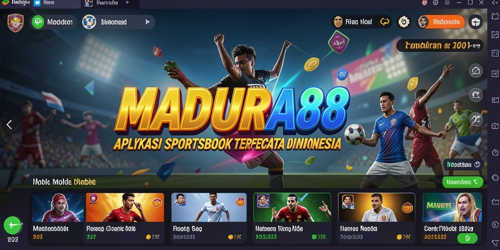 Screenshot MADURA88 menampilkan antarmuka taruhan yang menarik.