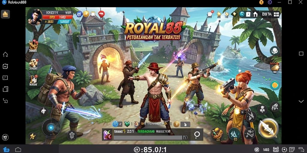 Gameplay Open World yang menakjubkan di ROYAL88.