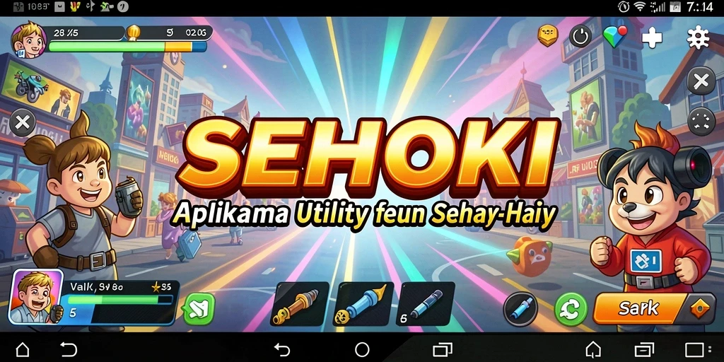 Screenshot menunjukkan tampilan antarmuka SEHOKI yang intuitif dan fungsional.