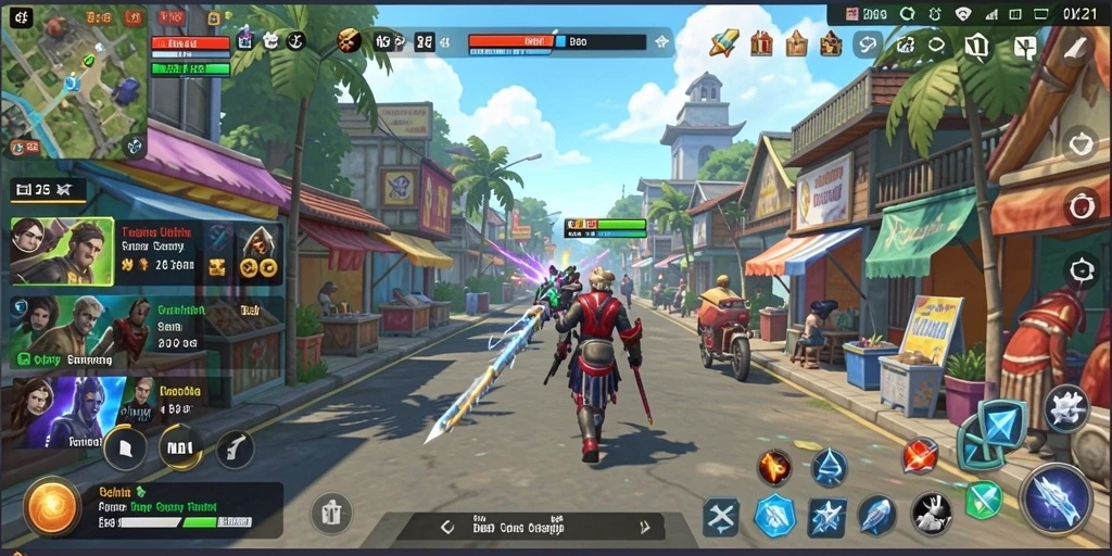 Screenshot V21 menampilkan pengguna yang sedang mengelola file dengan mudah.