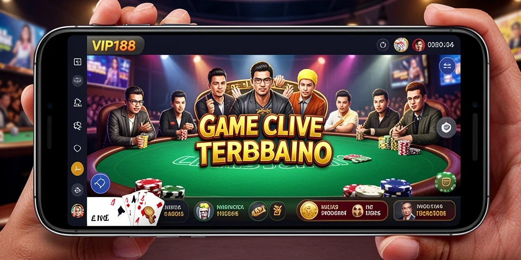 Tampilan gameplay Live Casino yang menegangkan dan interaktif.